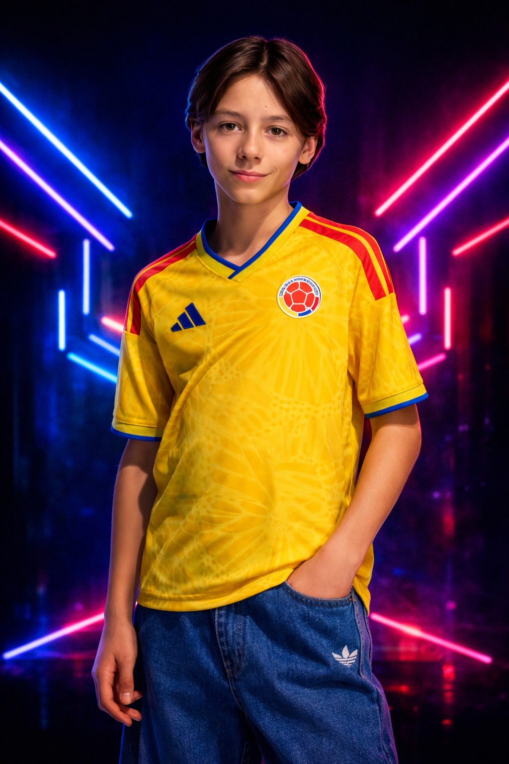 TRV10T Camiseta selección Colombia niño - TALLA: EU 12